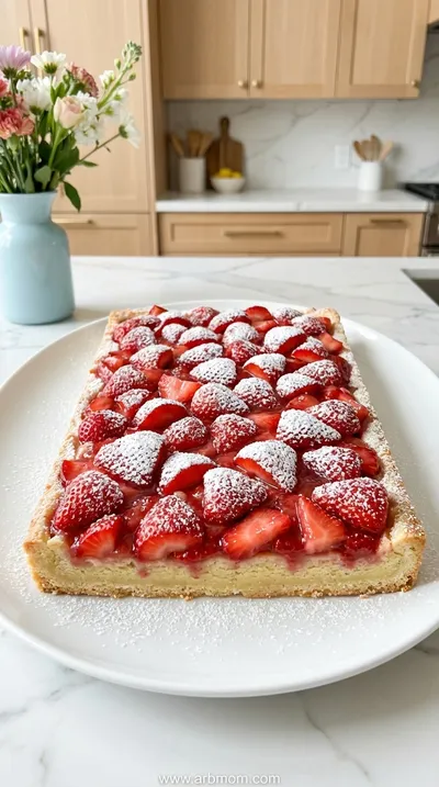 Easy Strawberry Shortcake Bars