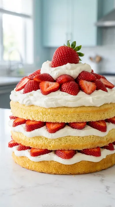 Strawberry Shortcake Cake Recipe