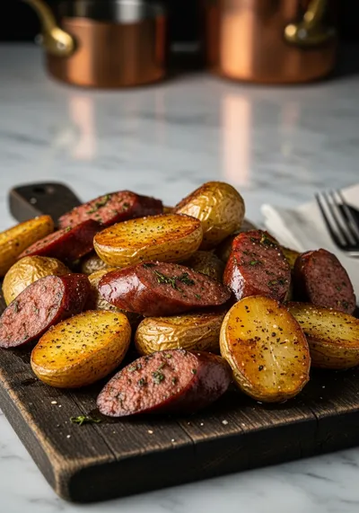 Swamp Potatoes and Sausage Recipe