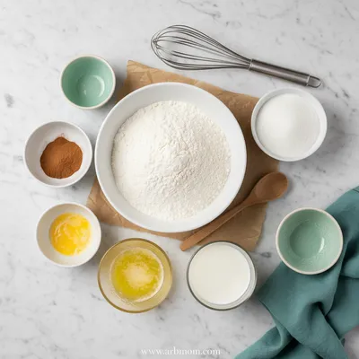 Sweet Churro Donut Bites - cooking process