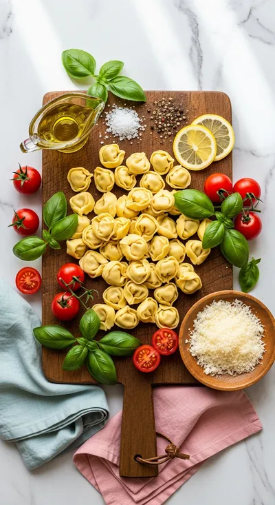 Tortellini Party Snacks - cooking process