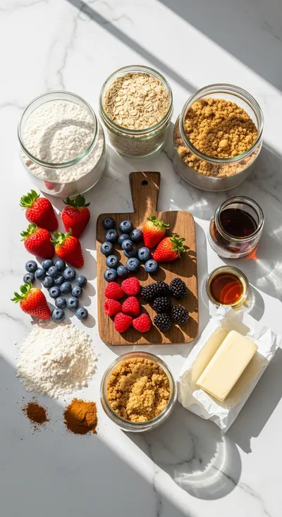 Triple Berry Crisp – Easy & Delicious - cooking process