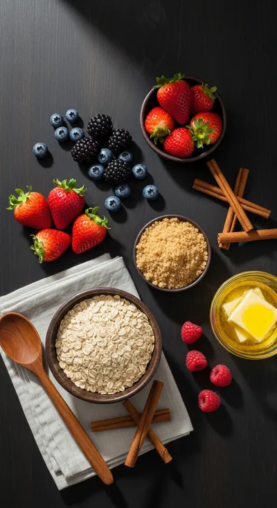 Triple Berry Crisp: Easy & Delicious Recipe - cooking process