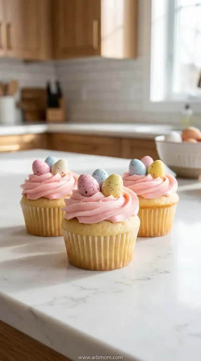 Vanilla Easter Cupcakes Recipe