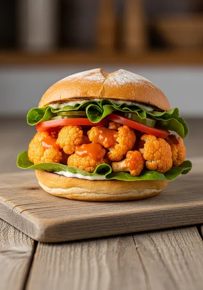 Vegan Buffalo Cauliflower Sandwich – Ultimate Savory Recipe