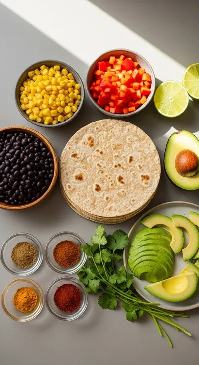 Vegan Burrito Recipe – Quick & Easy Flavorful Meal - cooking process