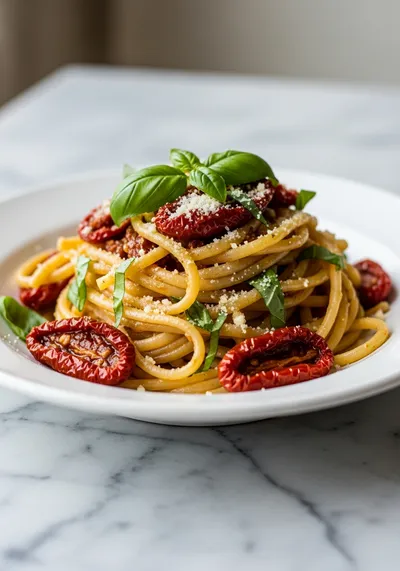 Vegan Sun-Dried Tomato Pasta