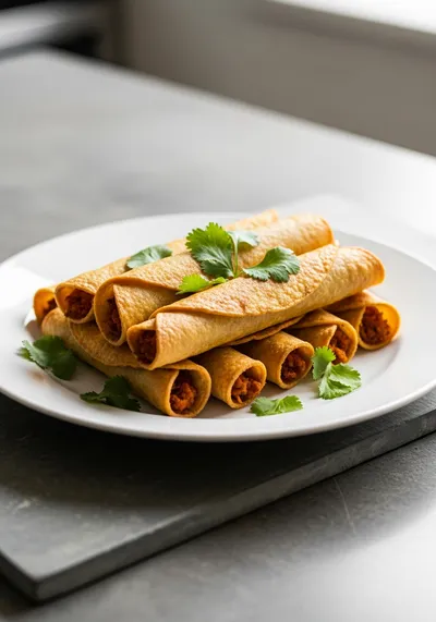 Vegan Taquitos – Quick & Easy Snack
