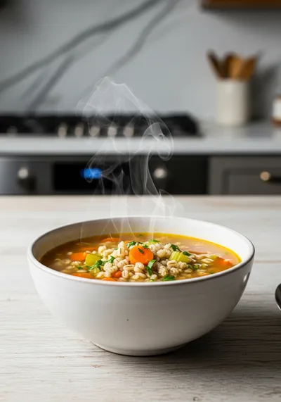 Vegetarian Barley Soup