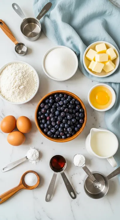 Wild Huckleberry Muffins - cooking process
