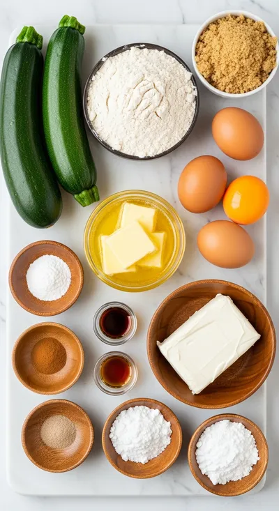 Zucchini Bread With Cream Cheese Icing - cooking process