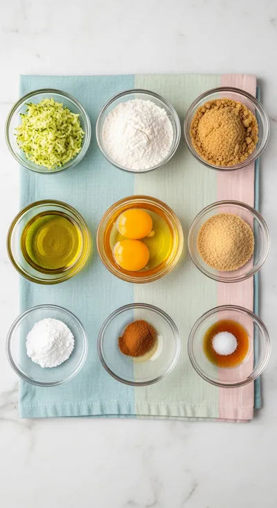 Easy Zucchini Cake - cooking process